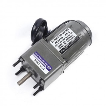6W 7.5RPM AC Induction Motor 180:1 Single-phase with Gearbox with Speed Controller