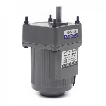 WUP 25W AC Gear Induction Motor 10:1 135RPM Reversible Motor with Variable Speed Controller