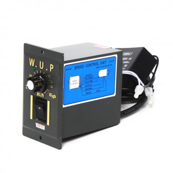 WUP 60W AC Gear Induction Motor 10:1 3.8Nm 135RPM Reversible Motor with Variable Speed Controller