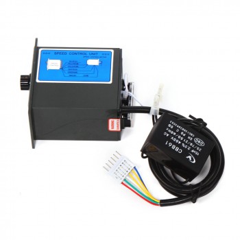 WUP 60W AC Gear Induction Motor 10:1 3.8Nm 135RPM Reversible Motor with Variable Speed Controller