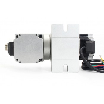 5th A C Rotary Axis Harmonic Drive Reducer 50:1 CNC Dividing Head with Nema 23 Stepper Motor