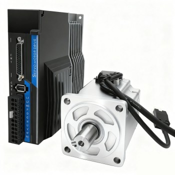 400W/750W/1KW AC Servo Motor Driver Kit 1.27Nm / 2.39Nm / 3.18Nm 3000RPM Pulse, Ethernet, Canopen with 21-bit Encoder