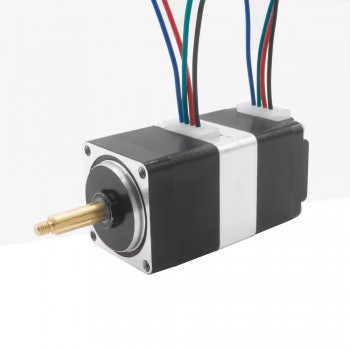 10Pcs NEMA 11 Coaxial Stacked Stepper Motor 1.8° 55mN.m 0.67A 6.16 V 2 Phase Multilayer Stepper Motor