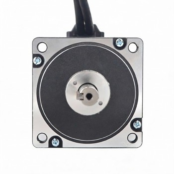 Nema 34 Closed Loop Stepper Motor 5.8Nm 1.8 Deg Φ14 mm Keyway Shaft with Encoder 1000PPR 86 x 86 mm