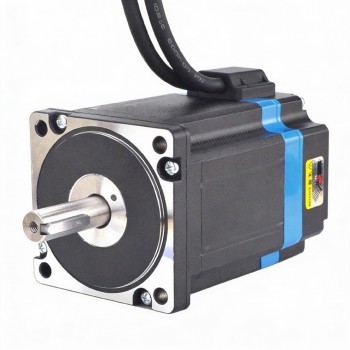 Nema 34 Closed Loop Stepper Motor 5.8Nm 1.8 Deg Φ14 mm Keyway Shaft with Encoder 1000PPR 86 x 86 mm
