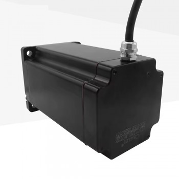 CASUN IP67 NEMA 34 Waterproof Stepper Motor 9Nm 1.8 Deg 12.95V 2 Phase 86 x 86 mm Hybrid Stepper Motor