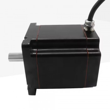 CASUN IP67 NEMA 34 Waterproof Stepper Motor 4N.m 3 Phase 1.2 Degree 86 x 86 mm