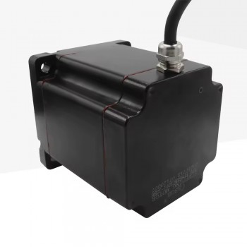 CASUN IP67 NEMA 34 Waterproof Stepper Motor 4N.m 3 Phase 1.2 Degree 86 x 86 mm