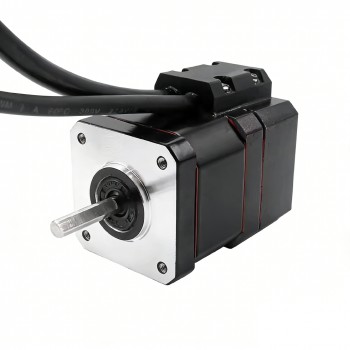 CASUN IP67 Waterproof Nema 17 Stepper Motor 1.8° 1.68A 400mN.m 12V 2 Phase Coaxial Stacked Stepper Motor
