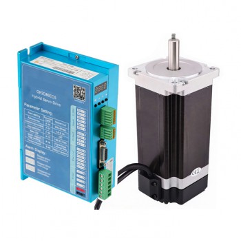 1 Axis 13.0Nm(1841oz.in) Closed Loop Stepper Motor & Driver CNC Kit Keyway Shaft 86 x 86mm