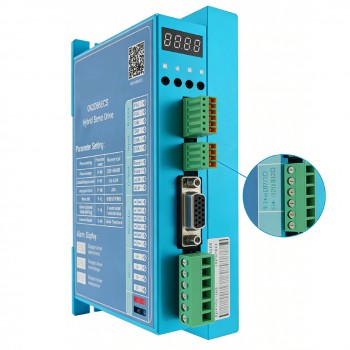 1 Axis Nema 34 Closed Loop Stepper Motor & Driver Kit 4.5Nm (637oz.in) 1.8 deg Keyway Shaft 86 x 86mm