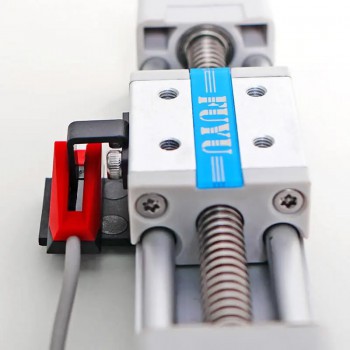 2Pcs FPS-1A NPN Linear Slide Position 12-24V Limit Switch for FSK40 Linear Guide