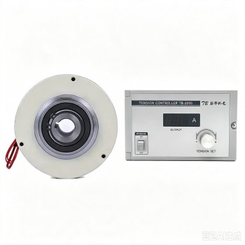 Magnetic Particle Brake Hollow Shaft 3-100Nm with Standard Manual Tension Controller Kit