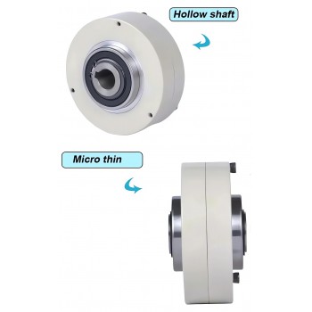 Magnetic Particle Brake Hollow Shaft 3-100Nm with Standard Manual Tension Controller Kit