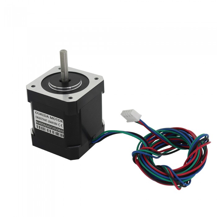 Oukeda NEMA 17 Stepper Motor for Voron 2.4 Printer 59Ncm 1.8° 42×48mm 2-Phase 2.0A 4-Wires Oukeda NEMA 17 Stepper Motor for Voron 2.4 Printer 59Ncm 1.8° 42×48mm 2-Phase 2.0A 4-Wires