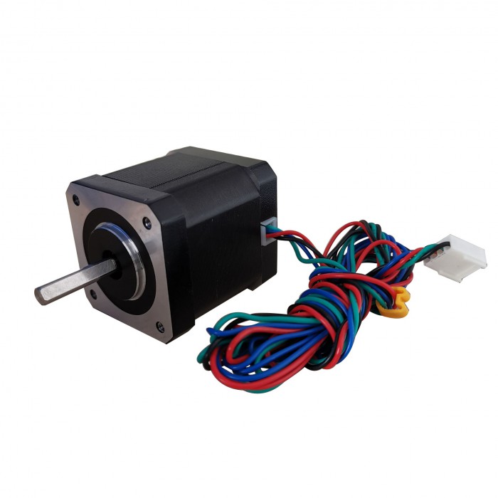 Oukeda NEMA 17 Stepper Motor 46Ncm 0.9deg 2.8V 2A D-cut 42mm 2-Phase Oukeda NEMA 17 Stepper Motor 46Ncm 0.9deg 2.8V 2A D-cut 42mm 2-Phase