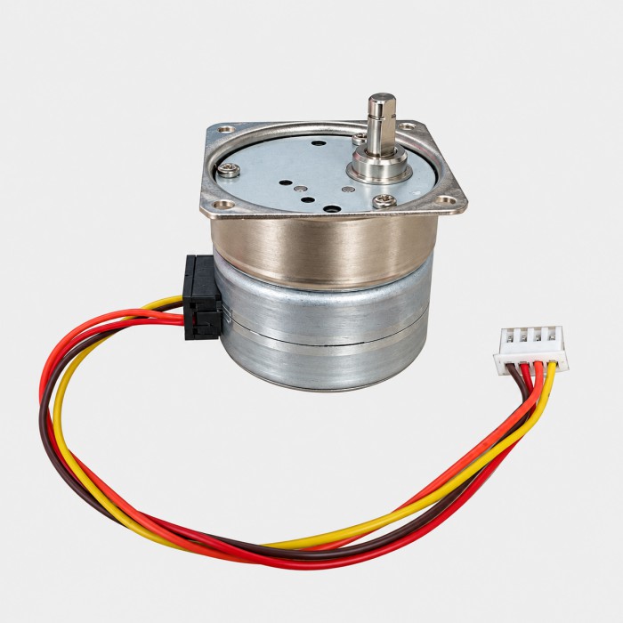 OUKEDA PM Stepper Motor with Gearbox Ratio 25:1 24V 0.8A 7.5°2 Phase 4 Wires OUKEDA PM Stepper Motor with Gearbox Ratio 25:1 24V 0.8A 7.5°2 Phase 4 Wires
