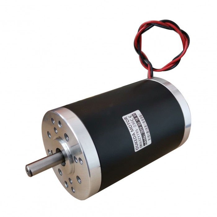 OUKEDA OK63ZYT95-230 63mm Brushed DC Motor 24V 3000RPM 14Ncm 2.7A OUKEDA OK63ZYT95-230 63mm Brushed DC Motor 24V 3000RPM 14Ncm 2.7A