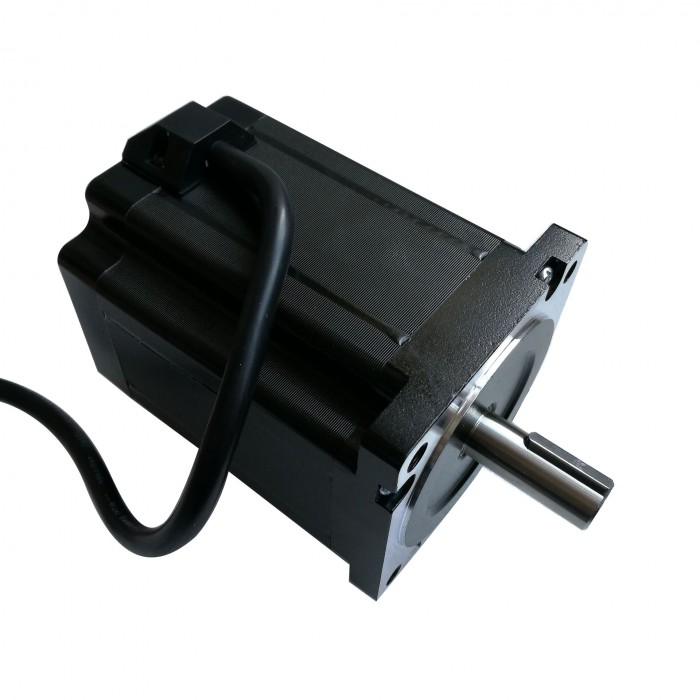 OUKEDA NEMA 34 Stepper Motor 1.8° 8.5Nm 5.2V 6.0A 2 Phase 86mm Keyway Shaft OUKEDA NEMA 34 Stepper Motor 1.8° 8.5Nm 5.2V 6.0A 2 Phase 86mm Keyway Shaft