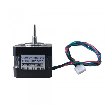 Oukeda Nema 17 Stepper Motor 32Ncm 1.8 Deg 2 Phases 42 × 42mm 4 Wires