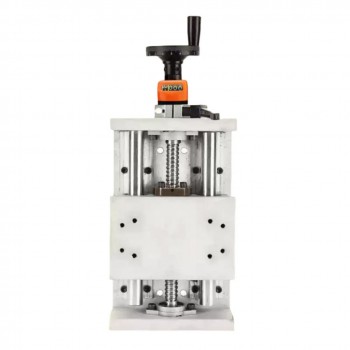 Manual Linear Rail Slide Table 150mm Width 1605 Ball Screw Handwheel 150mm CNC Actuator