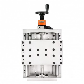 Manual Linear Rail Slide Table 200mm Width 1605 Ball Screw Handwheel Actuator