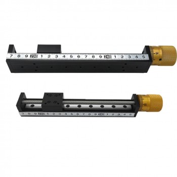 T-Type Mini Manual Linear Slide Table with Handwheel 50-300mm Stroke