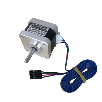 OUKEDA NEMA 17 Stepper Motor 32Ncm 1.8° 2.8V 2-Phase D-cut 4 Wires 42mm
