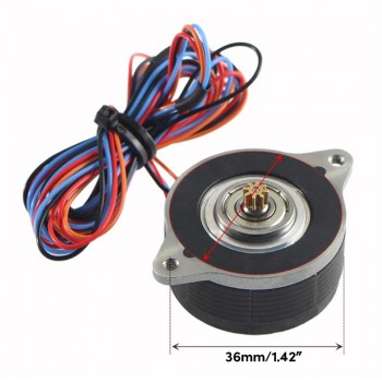 MOONS NEMA14 Stepper Motor 1.8° 1.9V 10Ncm 36mm for Extruder and 2.4 3D Printer