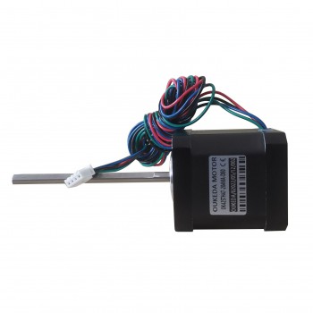 OUKEDA NEMA 17 Stepper Motor for 3D Printer 44Ncm 0.9° 2.8V 2.0A 2 Phase Long Shaft 80mm