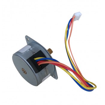 OUKEDA PM35-2402 Permanent Magnet Stepper Motor 7.5 35mm 12V 2-Phase PM Printer Motor
