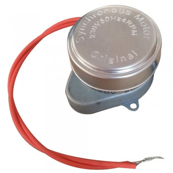 Oudeka IP-QC01 AC Synchronous Gear Motor 230V AC 50Hz 6W 4RPM CCW Rotation IP20