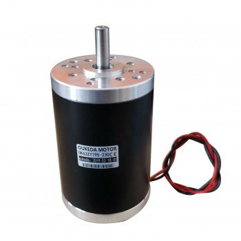 OUKEDA OK63ZYT95-230 63mm Brushed DC Motor 24V 3000RPM 14Ncm 2.7A