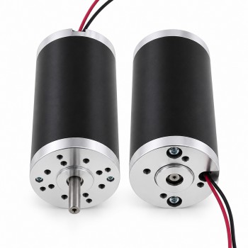 OUKEDA OK63ZYT125-230A Brushed DC Motor 125W 24V 3000RPM 40Ncm 63mm