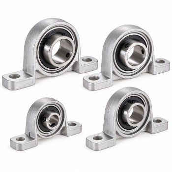KFL Series 8mm Zinc Alloy Flange Bearing Unit for Linear Motion Systems and Stepper Motor Lead Screws