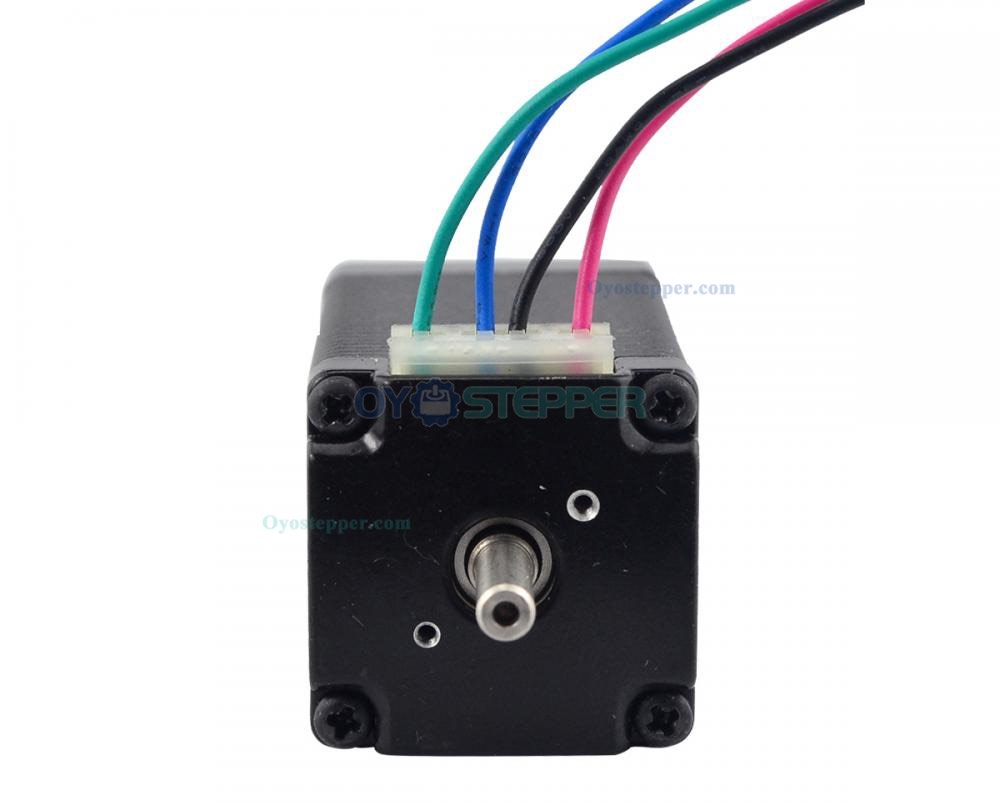 Dual Shaft Nema 11 Stepper Motor Bipolar 1.8 Degree 12Ncm (17.04oz.in) 0.67A 6.2V 28x28x51mm 4 Wires