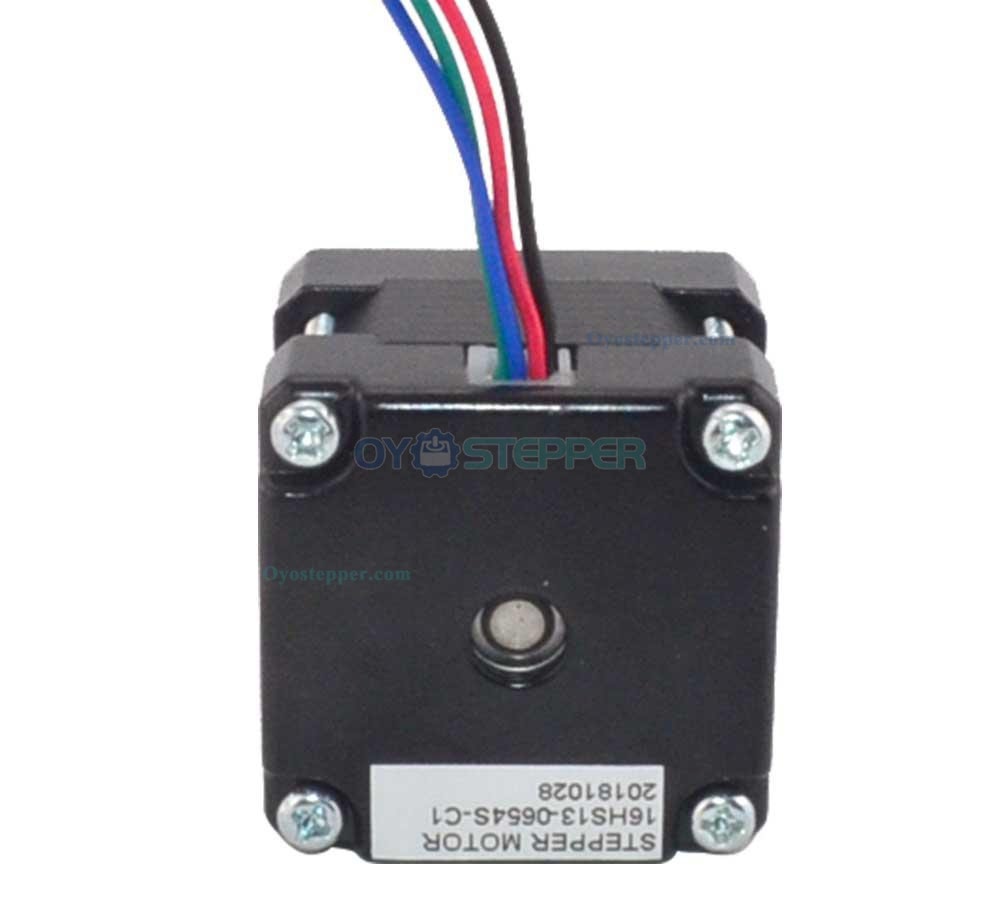 Nema 16 Bipolar Stepper Motor 1.8 Degree 18Ncm (25.5oz.in) 0.65A 39x39x34mm 4 Wires