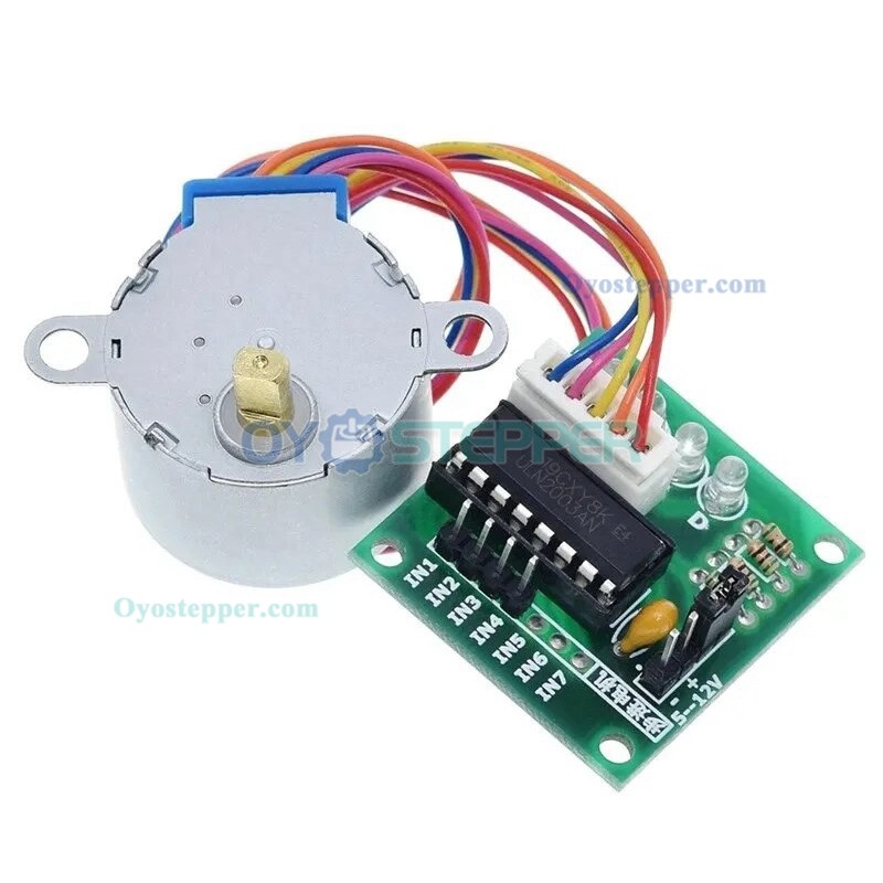 Lot De 2 Moteurs Pas à Pas 28BYJ-48 5V + Pilote ULN2003 - Pour Projets Arduino/Robotique