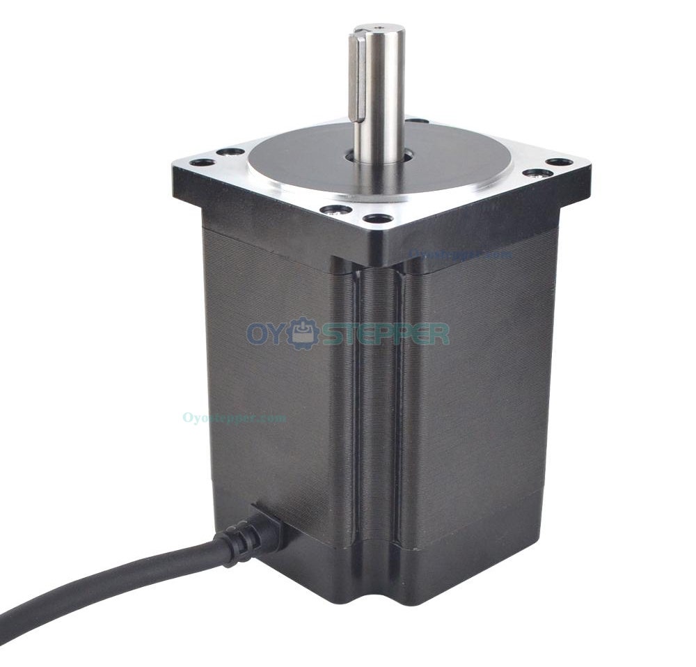 E Series Nema 34 Bipolar High Torque Stepper Motor 1.8 Degree 8.2 Nm(1161.45oz.in) 6.0A 86x86x114mm 4 Wires