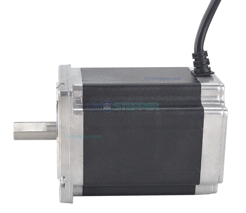 Nema 34 CNC Stepper Motor 1.8 Deg 8.5Nm (1203.94oz.in) 4 Wires High Torque Stepping Motor D-Cut Shaft