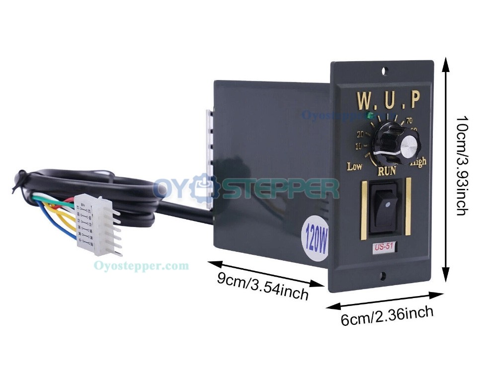120W AC Induction Gear Motor 40:1 21Nm Single-phase with with Variable Speed Control 120W AC Induction Gear Motor 40:1 21Nm Single-phase with with Variable Speed Control