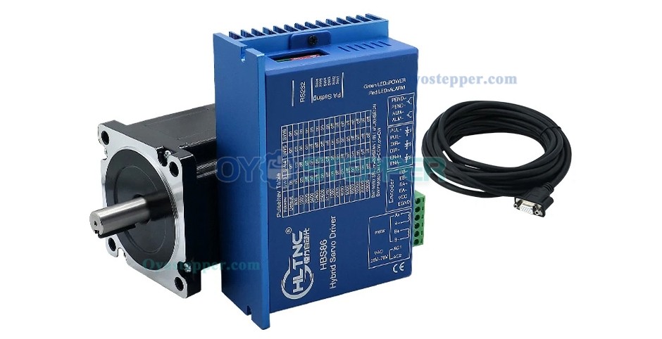 Nema34 Close Loop Stepper Motor 1.8 Deg 12N.m (1714oz.in) + Driver Kit Without Brake