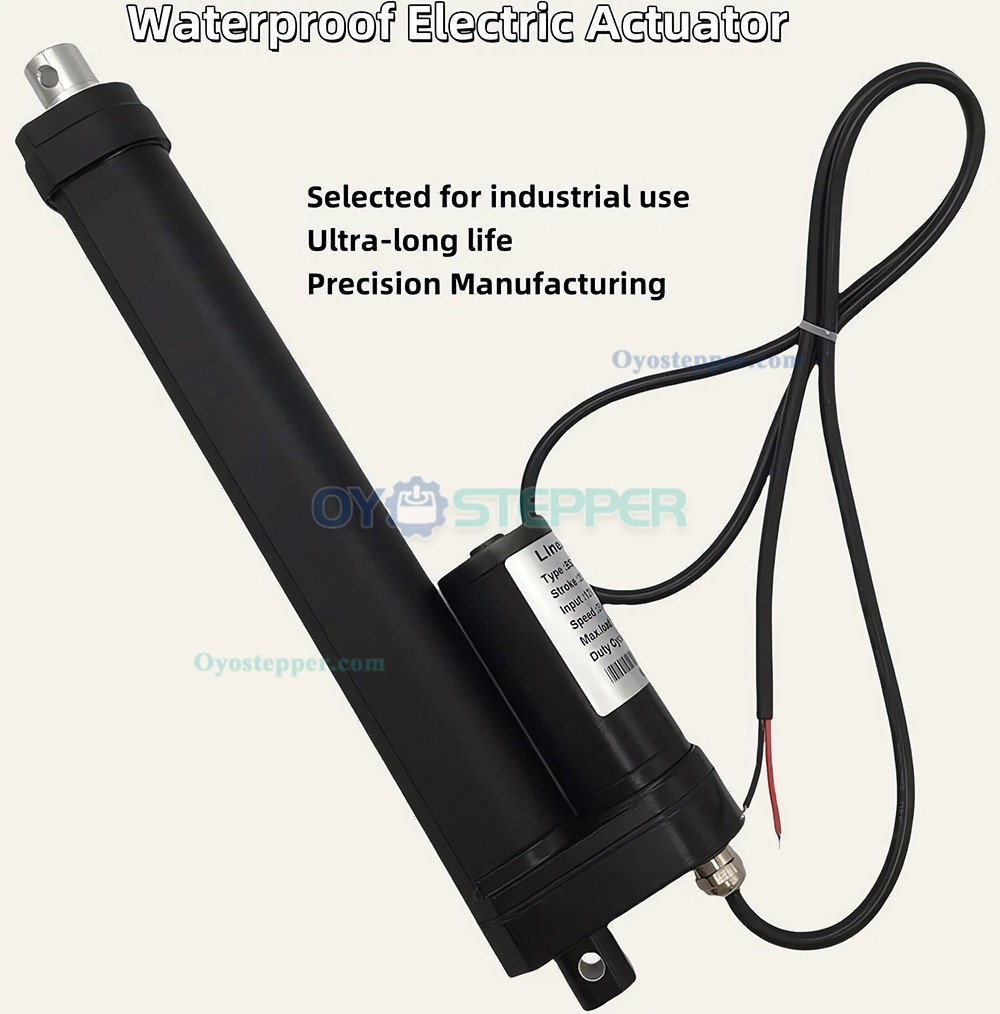 IP68 Submersible Electric Linear Actuator 264lbs12V Motorized Linear Actuators for Industrial Automation IP68 Submersible Electric Linear Actuator 264lbs12V Motorized Linear Actuators for Industrial Automation