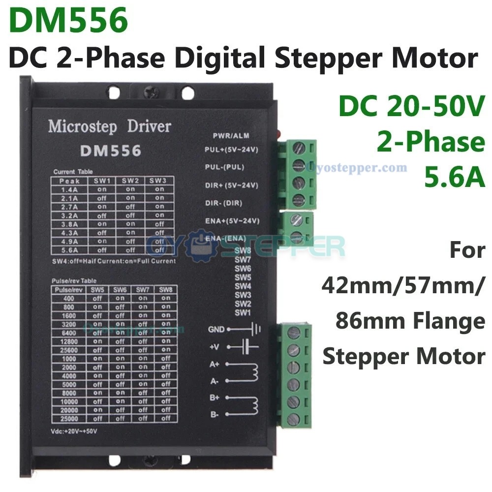 Mini Ballscrew Linear Module Table with 1.2/2/3Nm Nema 23 Stepper Motor & Driver DM556 Kit Mini Ballscrew Linear Module Table with 1.2/2/3Nm Nema 23 Stepper Motor & Driver DM556 Kit
