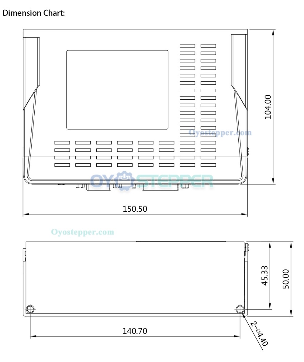 MCAC825 Low Voltage Servo Driver Controller 24-80VDC 25A for NEMA 23, 24 DC Servo Motor