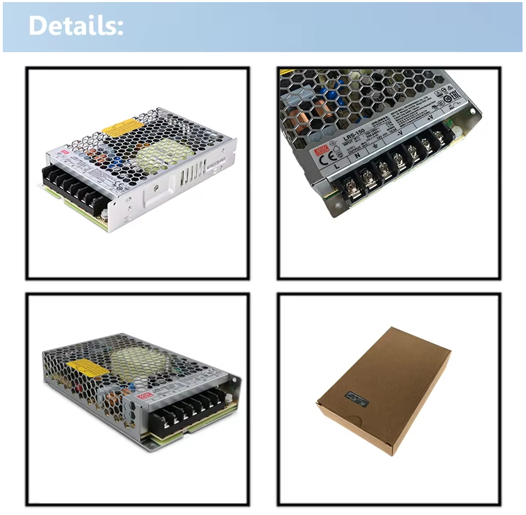 LRS-150-48 MEAN WELL 150W 48VDC 3.3A 115/230VAC Enclosed Switching Power Supply