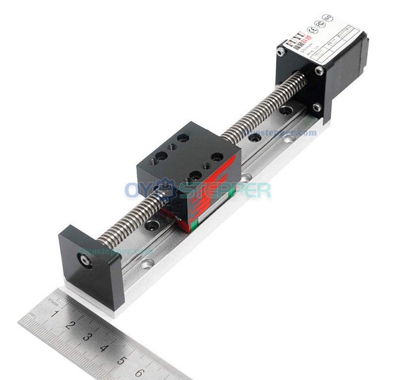 FSL30 Mini Linear Stage Slide Guide CNC Screw Lead Motion Table with Nema 14 Stepper Motor