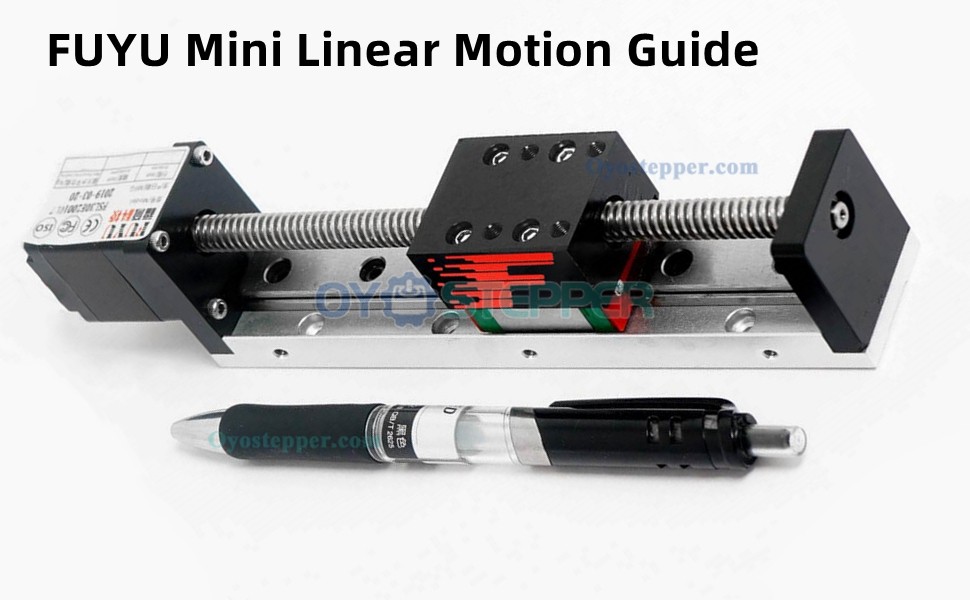 FSL30 Mini Linear Stage Slide Guide CNC Screw Lead Motion Table with Nema 14 Stepper Motor