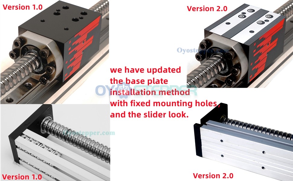 FSL40 Table Ball Screw Linear Motion Guide Stage Actuator with Nema 23 Stepper Motor