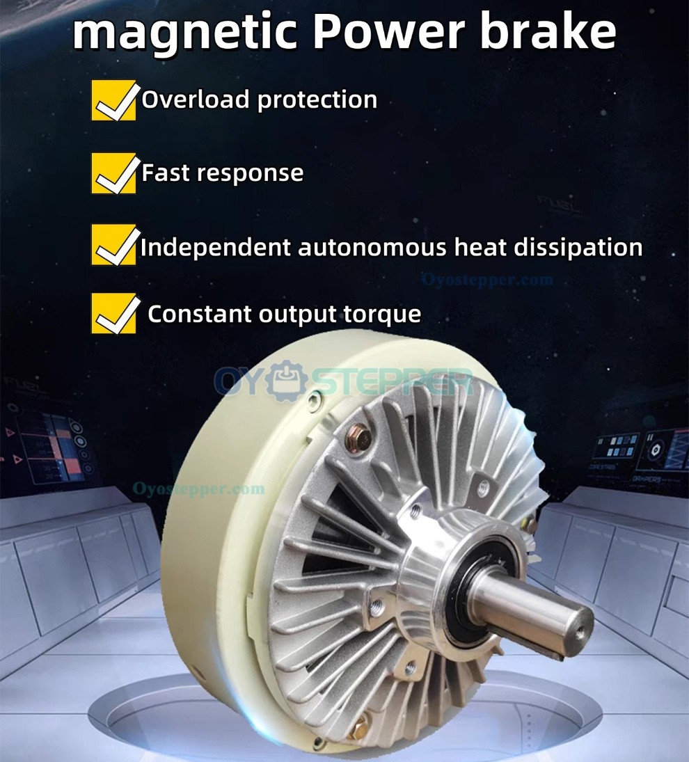 FZ-D Single-Shaft Industrial Magnetic Particle Brake 6-50Nm 24VDC IP54 CNC Magnetic Powder Brake FZ-D Single-Shaft Industrial Magnetic Particle Brake 6-50Nm 24VDC IP54 CNC Magnetic Powder Brake